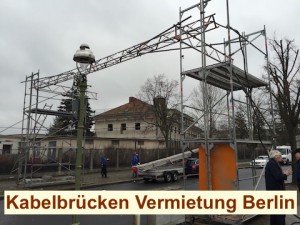 Baustrom Straßenquerung Berlin