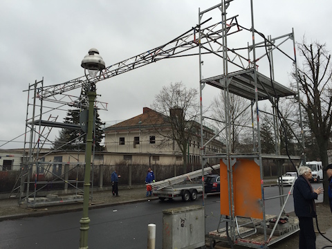 Kabelbrücke Strasse Berlin