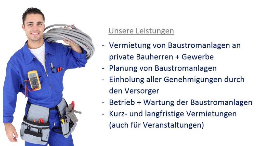 Baustromverteiler mieten Berlin